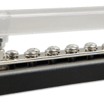 VBB115021020 - Busbar 150A 2P with 10 screws + cover (with cover right)