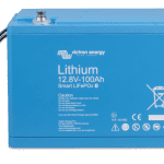 LiFePO4 Battery 12,8V 100Ah Smart (front-angle)