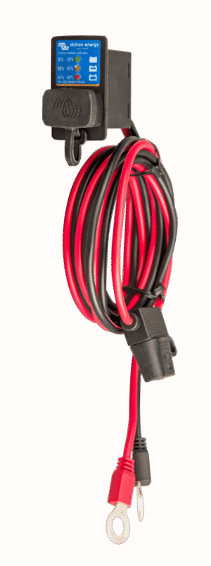 Battery indicator panel (front)