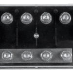 Fuse holder 6-way for MEGA-fuse (top)