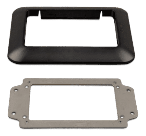 GX Touch adapter for CCGX cut-out (front-angle-empty)