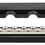 Busbar 250A 2P with 12 screws + cover