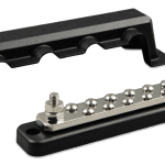 Busbar 250A 2P with 12 screws +cover (left with cover)